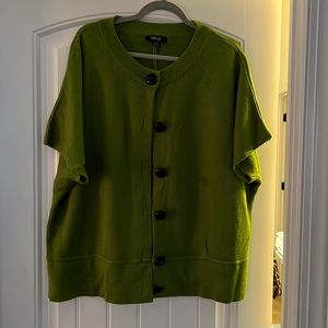 Plus Shrug Sweater Vest.